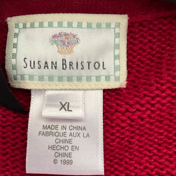 COPY - NWT Susan Bristol Christmas Cardigan-XL - Picture 6 of 13